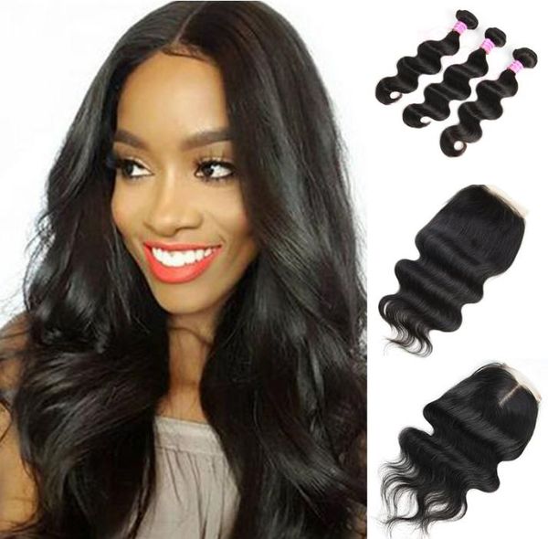 brazilian hair bundles with closure middle part double weft human hair extensions dyeable hair weaves closure natural black b7256528
brazilian hair bundles with closure middle part double weft human hair extensions dyeable hair weaves closure natural black b7256528