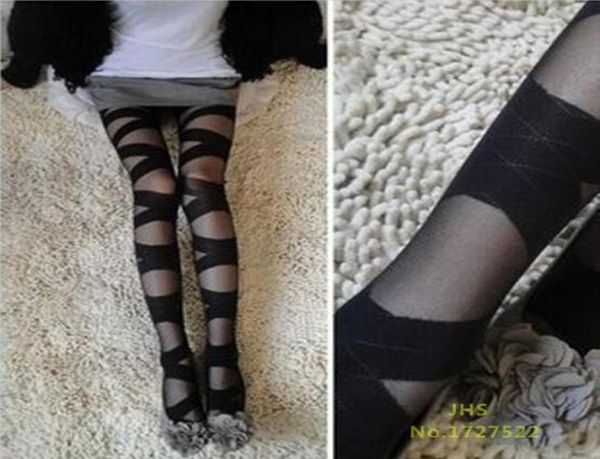 whole 2016 women pantyhose black ripped stretch vintage tights mock stocking8379405, Black;white
whole 2016 women pantyhose black ripped stretch vintage tights mock stocking8379405, Black;white