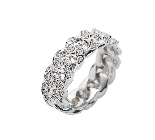designer rings cuba chain ring full of zircon trend men039s and women039s bandring tail ring hip hop street personalized acc1286526, Silver
designer rings cuba chain ring full of zircon trend men039s and women039s bandring tail ring hip hop street personalized acc1286526, Silver