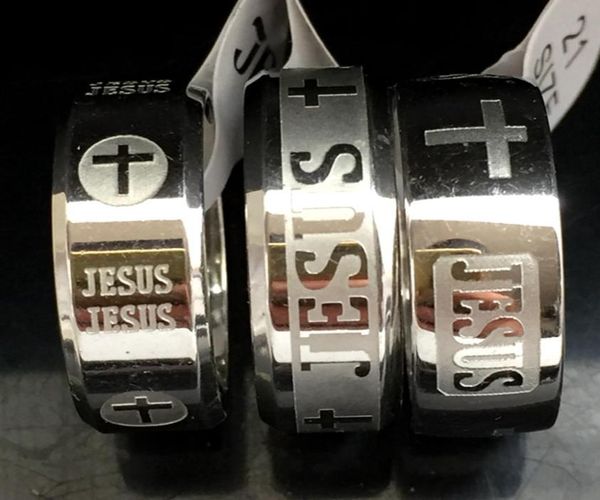 30pcs mixed etched jesus silver rings mens engraved cross religious stainless steel ring comfort fit man ring wholesa1757612
30pcs mixed etched jesus silver rings mens engraved cross religious stainless steel ring comfort fit man ring wholesa1757612
