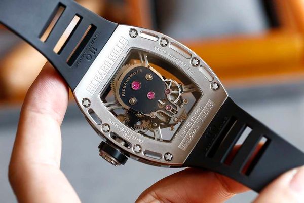 designer fantasic men wrist watch superb rm052 active tourbillon watches 5rvj high-end quality mechanical uhr ntpt all carbon fiber case mon, Slivery;brown
designer fantasic men wrist watch superb rm052 active tourbillon watches 5rvj high-end quality mechanical uhr ntpt all carbon fiber case mon, Slivery;brown