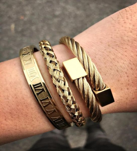 2pcsset luxury bangle stainless steel bracelet carving roman numeral couple bangle for men women jewelry1848139, Golden;silver
2pcsset luxury bangle stainless steel bracelet carving roman numeral couple bangle for men women jewelry1848139, Golden;silver