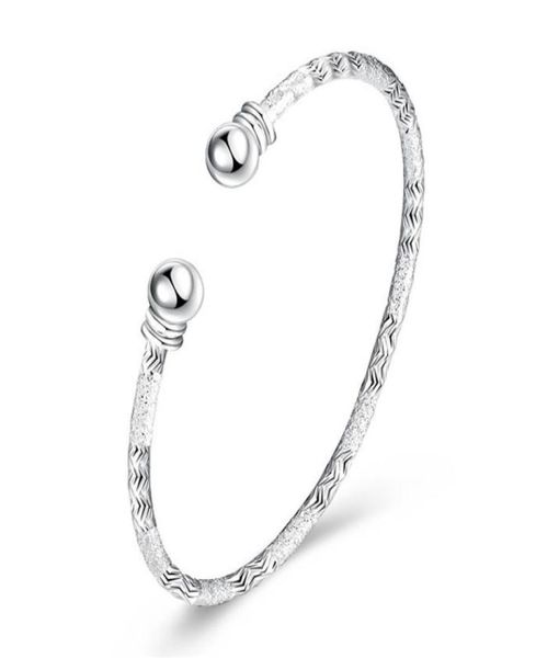 925 silver plated bangles for women beautiful jewelry minimalist style christmas presents whole 9026322, Black
925 silver plated bangles for women beautiful jewelry minimalist style christmas presents whole 9026322, Black