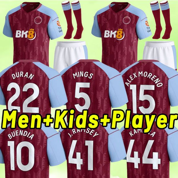 23/24 aston villas soccer jerseys kit home 2023 2024 football shirt training home away camisetas futbol mings mcginn buendia watkins maillot, Black;yellow
23/24 aston villas soccer jerseys kit home 2023 2024 football shirt training home away camisetas futbol mings mcginn buendia watkins maillot, Black;yellow