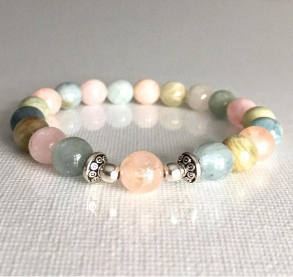 mg0817 8 mm genuine morganite bracelet heart chakra lucky bracelet for women healing gemstome dainty yoga mala bracelet5731892, Black
mg0817 8 mm genuine morganite bracelet heart chakra lucky bracelet for women healing gemstome dainty yoga mala bracelet5731892, Black