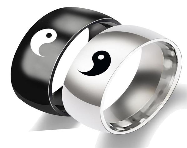 yin and yang couple ring taiji sign symbol men and women stainless steel gossip ring wedding valentines day gift jewelry6705263, Silver
yin and yang couple ring taiji sign symbol men and women stainless steel gossip ring wedding valentines day gift jewelry6705263, Silver