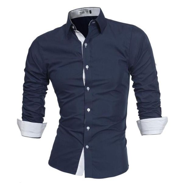 mens slim fit long sleeve cotton designer shirt casual button business shirt men solid color dress shirts fashion6511605, White;black
mens slim fit long sleeve cotton designer shirt casual button business shirt men solid color dress shirts fashion6511605, White;black