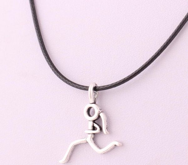 simple style stick figure running girl cartoon leather necklace runner sports women jewelry8088624, Silver
simple style stick figure running girl cartoon leather necklace runner sports women jewelry8088624, Silver