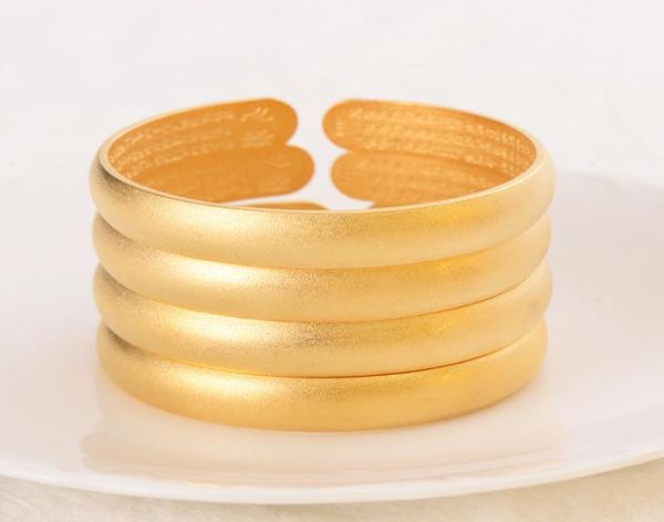 4 pcs fashion jewelry bangle 2021 trend 24 k fine solid gold gf matte cuff bracelet women retro highquality bangles3068084, Black
4 pcs fashion jewelry bangle 2021 trend 24 k fine solid gold gf matte cuff bracelet women retro highquality bangles3068084, Black