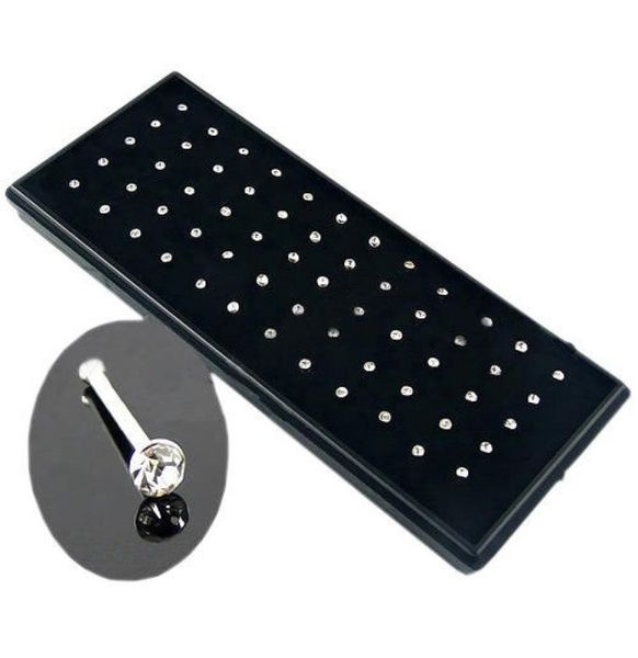 crystal nose ring set 60pcspack stainless steel jewelry women girl surgical steel nose piercing crystal nose stud body jewelry2711044, Silver
crystal nose ring set 60pcspack stainless steel jewelry women girl surgical steel nose piercing crystal nose stud body jewelry2711044, Silver