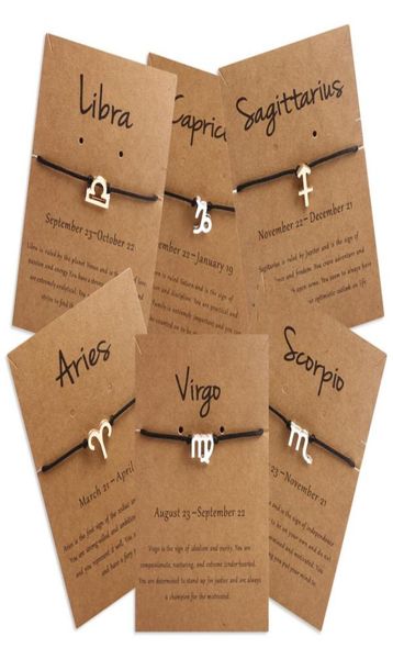 fashion 12 constellations zodiac signs woven rope bracelet bangle for man women zodiac taurus cancer leo libra virgo birthday gift4744510, Golden;silver
fashion 12 constellations zodiac signs woven rope bracelet bangle for man women zodiac taurus cancer leo libra virgo birthday gift4744510, Golden;silver