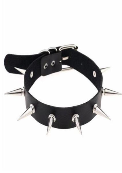 black spike choker belt collar women pu leather goth choker necklace for women party club chocker gothic jewelry1726705, Golden;silver
black spike choker belt collar women pu leather goth choker necklace for women party club chocker gothic jewelry1726705, Golden;silver