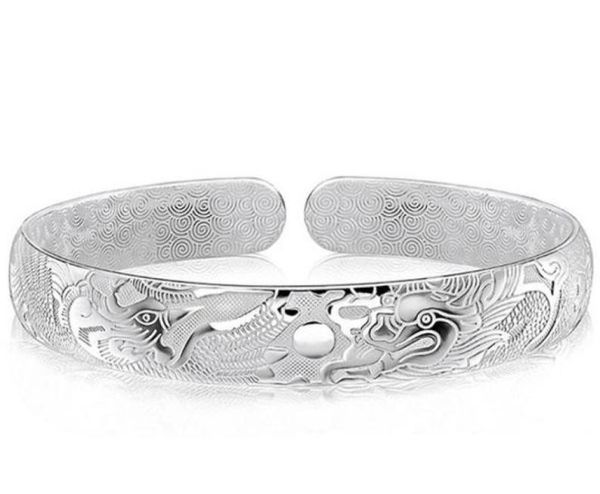 dragon bangles for men women boy new chinese style 925 sterling silver open bangles white gold plated charms bracelet 2783330, Black
dragon bangles for men women boy new chinese style 925 sterling silver open bangles white gold plated charms bracelet 2783330, Black