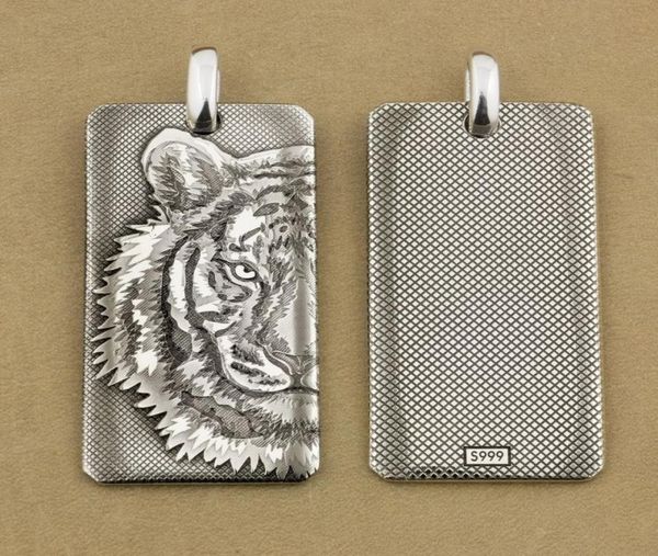 linsion deep laser engraved 999 silver tiger king dogtag high details mens biker punk pendant 9x027s just pendant4786124
linsion deep laser engraved 999 silver tiger king dogtag high details mens biker punk pendant 9x027s just pendant4786124
