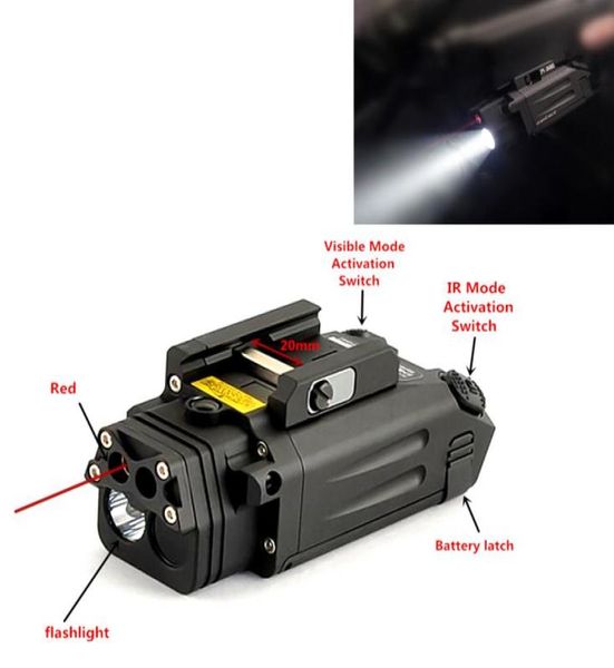 tactical dbalpl type light white led 400 lumens flashlight with red laser and ir led illuminator visible laser pointer6048149
tactical dbalpl type light white led 400 lumens flashlight with red laser and ir led illuminator visible laser pointer6048149