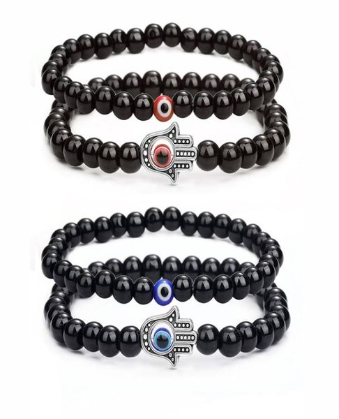 2pcs handmade elastic 6mm black agate kabbalah strands bracelet natural stone 8mm 10mm evil blue eye hamsa fatima hand charm coupl1033902
2pcs handmade elastic 6mm black agate kabbalah strands bracelet natural stone 8mm 10mm evil blue eye hamsa fatima hand charm coupl1033902