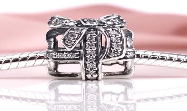 authentic 925 sterling silver all wrapped up clear cz charm fit diy pandora bracelet and necklace 791766cz5957242, Black
authentic 925 sterling silver all wrapped up clear cz charm fit diy pandora bracelet and necklace 791766cz5957242, Black