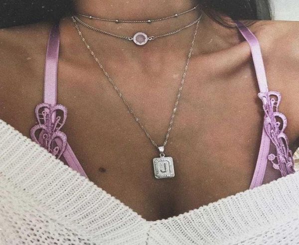 pendant necklaces kpop metal letter j necklace fashion crystal choker layered women charm gift17540998, Silver
pendant necklaces kpop metal letter j necklace fashion crystal choker layered women charm gift17540998, Silver