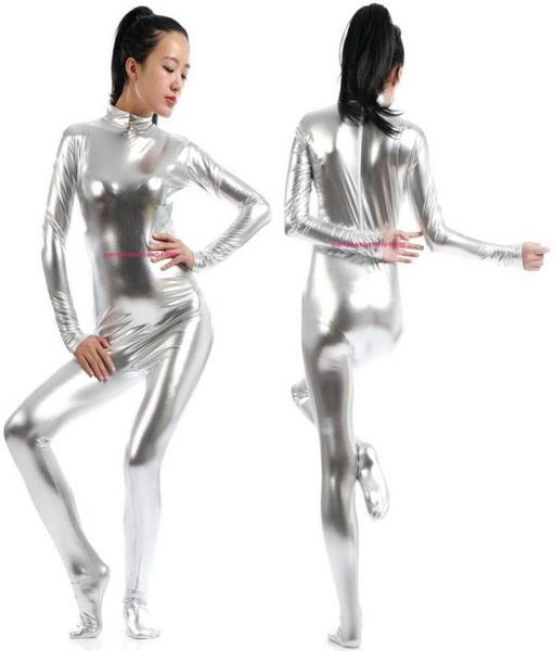 women body suit costumes silver shiny lycra metallic women039s catsuit costume no headhand halloween party fancy dress co9270845, Black
women body suit costumes silver shiny lycra metallic women039s catsuit costume no headhand halloween party fancy dress co9270845, Black