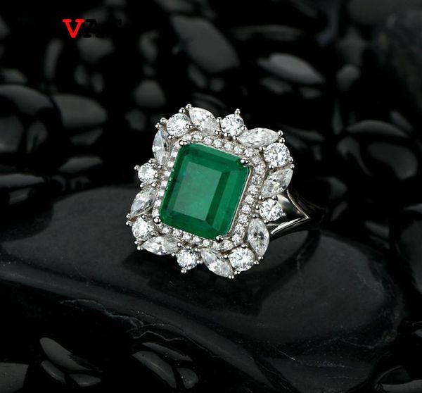 oevas 100 925 sterling silver synthesis emerald wedding rings for women sparkling high carbon diamond party fine jewelry gifts9800586, Golden;silver
oevas 100 925 sterling silver synthesis emerald wedding rings for women sparkling high carbon diamond party fine jewelry gifts9800586, Golden;silver