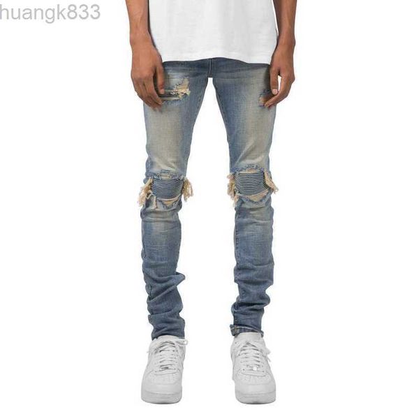 jeans for men2022 fashion fog style men's jeans personalized pleated stretch men's jeans, Blue
jeans for men2022 fashion fog style men's jeans personalized pleated stretch men's jeans, Blue