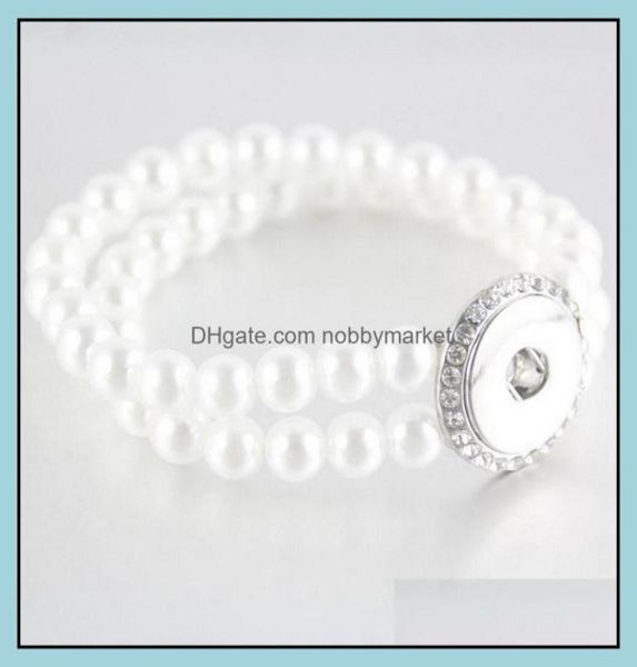 charm bracelets jewelry 18mm noosa pearl bead bracelet double layer snap buttons bangle for women lady girls gifts whole chris8242573, Golden;silver
charm bracelets jewelry 18mm noosa pearl bead bracelet double layer snap buttons bangle for women lady girls gifts whole chris8242573, Golden;silver