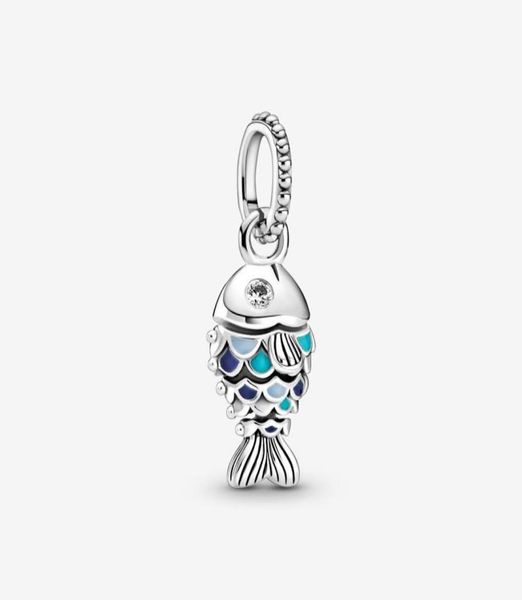 100 925 sterling silver sparkling blue scaled fish dangle charm fit original european charms bracelet fashion wedding egagement j4532288, Bronze;silver
100 925 sterling silver sparkling blue scaled fish dangle charm fit original european charms bracelet fashion wedding egagement j4532288, Bronze;silver