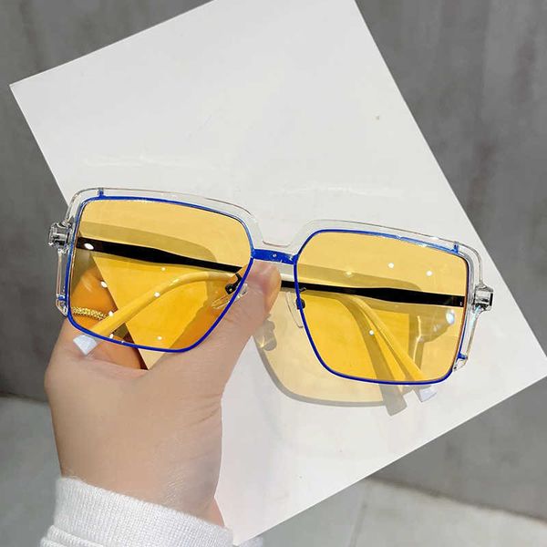 rice nail place sunglasses gradient color 2023 new sunglasses for women trend anti-uv retro sunglasses yy6w ophd, Blue
rice nail place sunglasses gradient color 2023 new sunglasses for women trend anti-uv retro sunglasses yy6w ophd, Blue