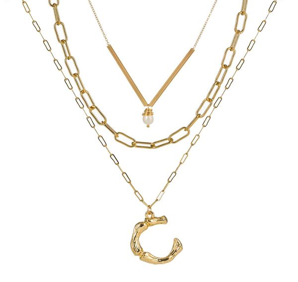 wholedesigner necklace jewelry pendant gold plated necklace 26 letters multi layers necklaces women choker with natural stone5669149, Silver
wholedesigner necklace jewelry pendant gold plated necklace 26 letters multi layers necklaces women choker with natural stone5669149, Silver