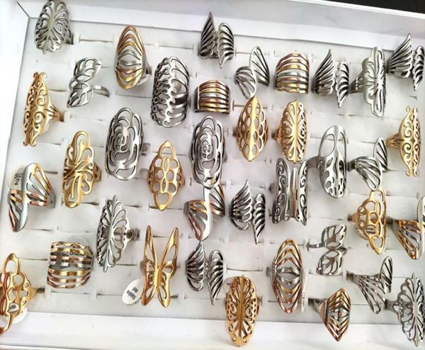 25pcs silver gold fashion stainless steel rings men women band ring whole jewelry lots1833230
25pcs silver gold fashion stainless steel rings men women band ring whole jewelry lots1833230