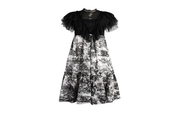 fashionmilan runway dress 2019 vintage black lace ruffles ink animal print long women dress designer vestidos de festa yy496121072
fashionmilan runway dress 2019 vintage black lace ruffles ink animal print long women dress designer vestidos de festa yy496121072