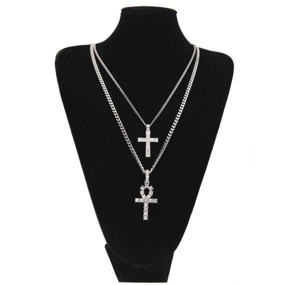 egyptian ankh with cross pendant necklace set rhinestone crystal key to life egypt cross necklaces hip hop jewelry set7515313, Silver
egyptian ankh with cross pendant necklace set rhinestone crystal key to life egypt cross necklaces hip hop jewelry set7515313, Silver