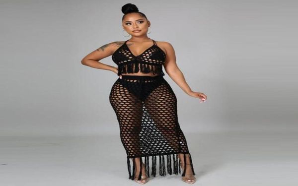 work dresses tassels crochet beach wear 2 piece matching sets hollow out halter backless crop and see through maxi skirts fema9855953, White;black
work dresses tassels crochet beach wear 2 piece matching sets hollow out halter backless crop and see through maxi skirts fema9855953, White;black