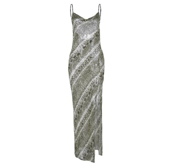 fashion-summer drs 2019 new women chiffon strap dress snake skin print slip dress see through split backless maxi long7803378, Black;gray
fashion-summer drs 2019 new women chiffon strap dress snake skin print slip dress see through split backless maxi long7803378, Black;gray