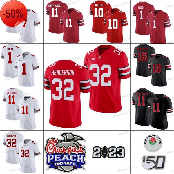 ohio state buckeyes 18 marvin harrison jr. jersey 11 smith-njicba 7 c.j. stroud henderson justin fields ryan shazier ncaa white red stitched, Black;red
ohio state buckeyes 18 marvin harrison jr. jersey 11 smith-njicba 7 c.j. stroud henderson justin fields ryan shazier ncaa white red stitched, Black;red