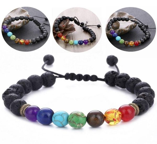 charms 7 chakra bracelets natural lava stone bracelet adjustable 8mm energy yoga healing beads fashion jewelry gift 3 styles1592925, Black
charms 7 chakra bracelets natural lava stone bracelet adjustable 8mm energy yoga healing beads fashion jewelry gift 3 styles1592925, Black