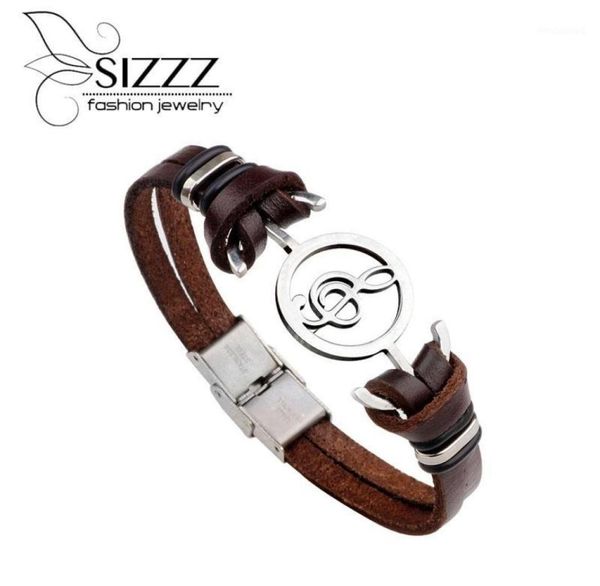charm bracelets 2021 22cm long retro fashion men039s bracelet music notes stainless steel leather for men16581895, Golden;silver
charm bracelets 2021 22cm long retro fashion men039s bracelet music notes stainless steel leather for men16581895, Golden;silver