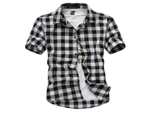 2020 new fashion plaid shirt casual men short sleeve high collar chemise homme vintage shirt men clothing3380885, White;black
2020 new fashion plaid shirt casual men short sleeve high collar chemise homme vintage shirt men clothing3380885, White;black