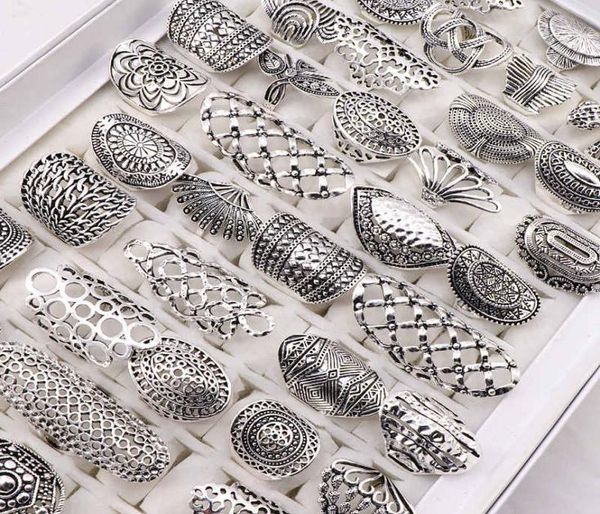 women vintage carved flower silver plated jewelry rings for women gift party size 17mm to 20mm mix style5077322, Golden;silver
women vintage carved flower silver plated jewelry rings for women gift party size 17mm to 20mm mix style5077322, Golden;silver
