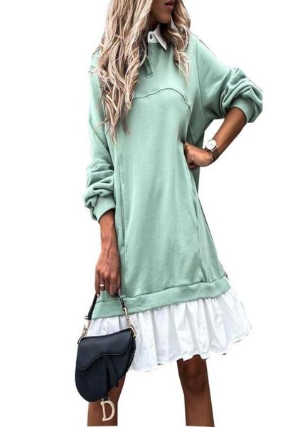 autumn women patchwork ruffle mini dress vintage casual turndown collar button dresses elegant long sleeve pocket9458455, Black;gray
autumn women patchwork ruffle mini dress vintage casual turndown collar button dresses elegant long sleeve pocket9458455, Black;gray