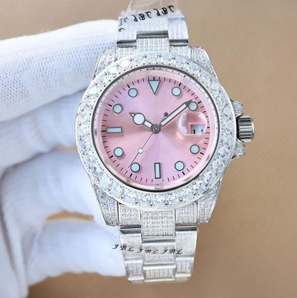 diamond watch 42mm mens watch automatic mechanical watch waterproof fashion business wristwatch montre de luxe watches for men--06, Slivery;brown
diamond watch 42mm mens watch automatic mechanical watch waterproof fashion business wristwatch montre de luxe watches for men--06, Slivery;brown
