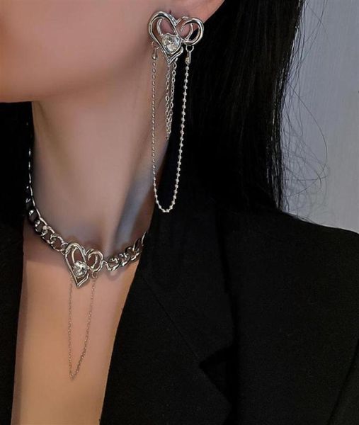 chokers 2021 punk vintage love tassel pendant metal clavicle chain necklaces for women fashion charm necklace y2k jewelry gifts2211705243, Golden;silver
chokers 2021 punk vintage love tassel pendant metal clavicle chain necklaces for women fashion charm necklace y2k jewelry gifts2211705243, Golden;silver