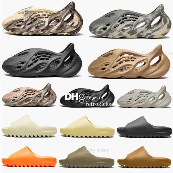 come with box foam slides runner resin bone onyx ochre earth brown core soot women men slippers size 36-46 on sale, Black
come with box foam slides runner resin bone onyx ochre earth brown core soot women men slippers size 36-46 on sale, Black