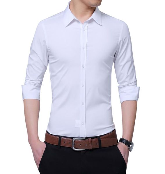 2018 men fashion casual long sleeved shirt slim fit male social business dress shirt men clothing soft comfortable8245821, White;black
2018 men fashion casual long sleeved shirt slim fit male social business dress shirt men clothing soft comfortable8245821, White;black