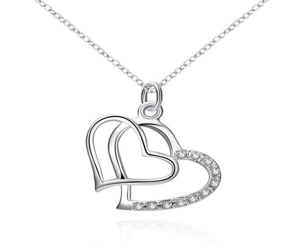 fashion jewelry plated 925 sterling silver inlaid zircon double heart pendant necklace 2629699
fashion jewelry plated 925 sterling silver inlaid zircon double heart pendant necklace 2629699