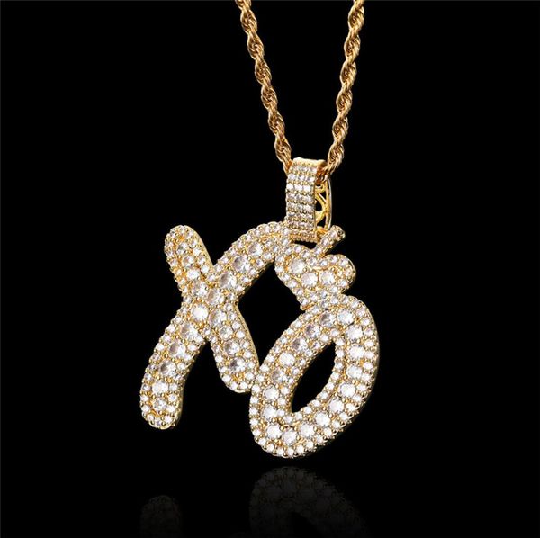 18k gold plated iced out diamond letter xo pendant necklace gold silver plated mens bling jewelry gift with rope chain5928156
18k gold plated iced out diamond letter xo pendant necklace gold silver plated mens bling jewelry gift with rope chain5928156