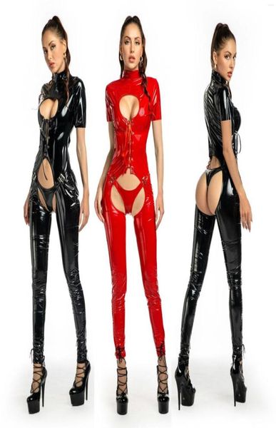 catsuit costumes latex faux leather women jumpsuit hollow out stretch pvc lingerie bodysuit gay fetish costume erotic suit2520334, Black
catsuit costumes latex faux leather women jumpsuit hollow out stretch pvc lingerie bodysuit gay fetish costume erotic suit2520334, Black