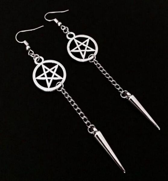 supernatural pentagram earrings jewelry gothic witchcraft tassel rivet dropdangle earrings for women vintage silver valentine038931687, Golden
supernatural pentagram earrings jewelry gothic witchcraft tassel rivet dropdangle earrings for women vintage silver valentine038931687, Golden