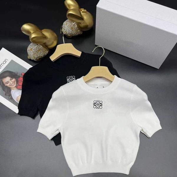 m2023 summer new fashion trend simple casual letter embroidered round neck short sleeve knit women, White
m2023 summer new fashion trend simple casual letter embroidered round neck short sleeve knit women, White
