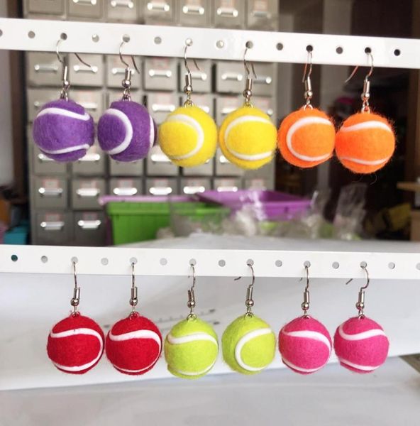 dangle chandelier 2pcspair mixed color sport balls earrings women fashion jewelry tennis ball drop earring female girls1903177, Silver
dangle chandelier 2pcspair mixed color sport balls earrings women fashion jewelry tennis ball drop earring female girls1903177, Silver